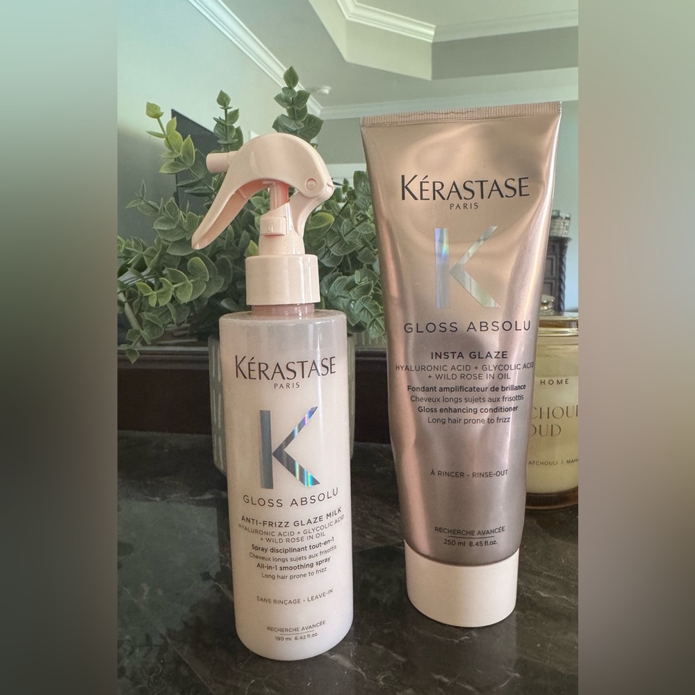 Kerastase Gloss Absolu Hair Care Duo - Cream and Silver